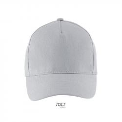 5-panelowa czapka z daszkiem SOL'S LONG BEACH-Pure grey