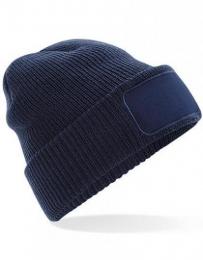BEECHFIELD B440 Thinsulate™ Patch Beanie-French Navy