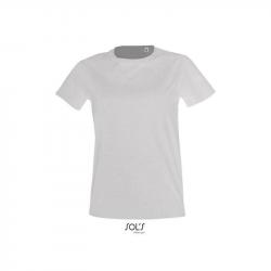 Klasyczna koszulka damska SOL'S IMPERIAL FIT WOMEN-White