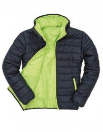 RESULT CORE RT233 Soft Padded Jacket-Navy/Lime