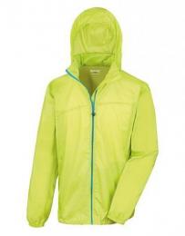 RESULT RT189 Urban HDi Quest Lightweight Stowable Jacket-Lime/Royal