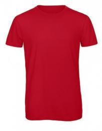 B&C Men´s Triblend T-Shirt– Red