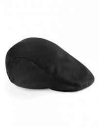 BEECHFIELD B626 Vintage Flat Cap-Black