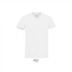 Koszulka męska V-neck SOL'S IMPERIAL V MEN-White