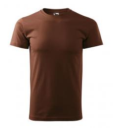 Męska klasyczna koszulka MALFINI Basic 129-czekoladowy