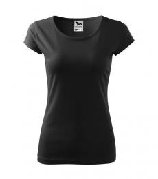 Koszulka damska MALFINI Pure 122-czarny