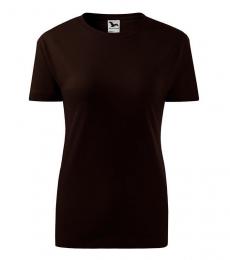 Damski t-shirt koszulka MALFINI Basic 134-kawowy