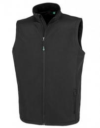 RESULT GENUINE RECYCLED RT902 Men´s Recycled 2-Layer Printable Softshell Bodywarmer-Black
