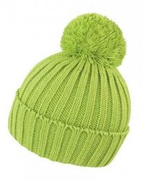 RESULT WINTER ESSENTIALS RC369 HDi Quest Knitted Hat-Lime