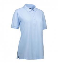 Damska koszulka polo ID 0521-Light blue