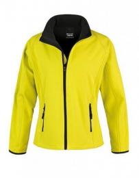 RESULT CORE RT231F Women´s Printable Soft Shell Jacket-Yellow/Black