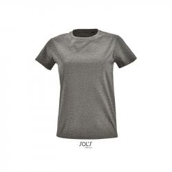 Klasyczna koszulka damska SOL'S IMPERIAL FIT WOMEN-Grey melange