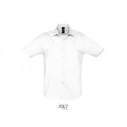 Męska koszula z krótkim rękawem SOL'S BROADWAY-White