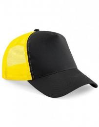 BEECHFIELD B640 Snapback Trucker-Black/Yellow