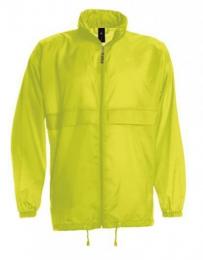 B&C Unisex Jacket Sirocco– Ultra Yellow