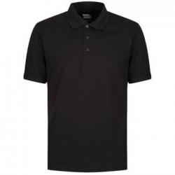 Męska koszulka polo Regatta Professional CLASSIC 65/35 POLO-Black