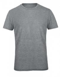 B&C Men´s Triblend T-Shirt– Heather Light Grey