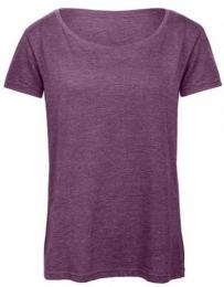 B&C Women´s Triblend T-Shirt– Heather Purple