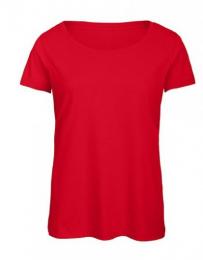 B&C Women´s Triblend T-Shirt– Red