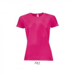 Damski t-shirt sportowy SOL'S SPORTY WOMEN-Neon pink 2
