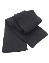 RESULT WINTER ESSENTIALS RT145X Classic Heavy Knit Scarf-Charcoal Grey