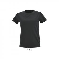 Klasyczna koszulka damska SOL'S IMPERIAL FIT WOMEN-Dark grey