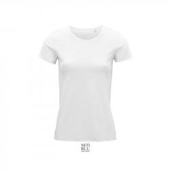Koszulka damska z bio bawełny NEOBLU LEONARD WOMEN-Optic white