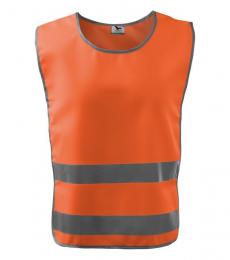 Kamizelka odblaskowa RIMECK Classic Safety Vest 910-fluorescencyjny pomarańczowy