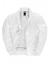 B&C Men´s Jacket Trooper– White/White