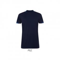 Męska koszulka sportowa SOL'S CLASSICO-French navy / Royal blue