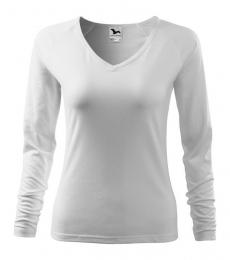 T-shirt koszulka damska MALFINI Elegance 127-biały