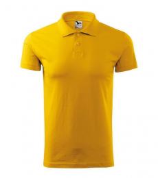 Męska koszulka polo MALFINI Single J. 202-żółty