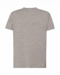Męski t-shirt klasyczny JHK TSUA 150-Grey melange