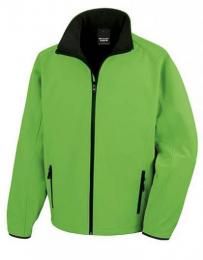 RESULT CORE RT231 Printable Soft Shell Jacket-Vivid Green/Black