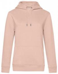 B&C QUEEN Hooded Sweat_°– Soft Rose