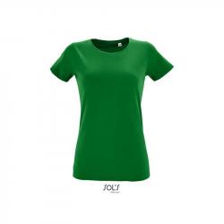 Klasyczna koszulka damska SOL'S REGENT FIT WOMEN-Kelly green