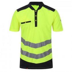 Odblaskowa koszulka polo Regatta Professional TACTICAL HI-VIS POLO-Yellow/Grey