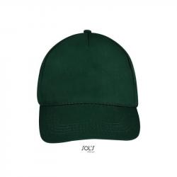 5-panelowa czapka z daszkiem SOL'S BUZZ-Forest green