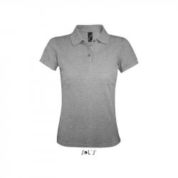 Damska koszulka polo SOL'S PRIME WOMEN-Grey melange