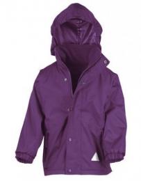 RESULT RT160J Junior Reversible Stormdri 4000 Fleece Jacket-Purple/Purple