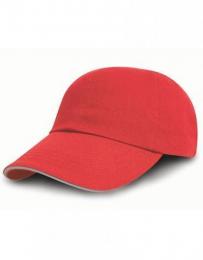 RESULT HEADWEAR RH50 Printers/Embroiderers Cap-Red/Putty