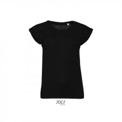 Klasyczna koszulka damska SOL'S MELBA-Deep black