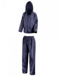 RESULT CORE RT225J Junior Rain Suit-Navy