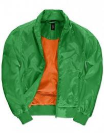 B&C Women´s Jacket Trooper– Real Green/Neon Orange