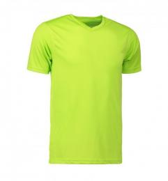 Męski t-shirt techniczny ID YES Active 2030-Lime