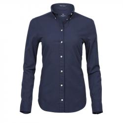TEE JAYS Women´s Perfect Oxford Shirt TJ4001-Navy
