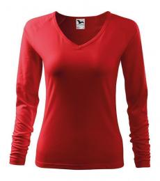 T-shirt koszulka damska MALFINI Elegance 127-czerwony