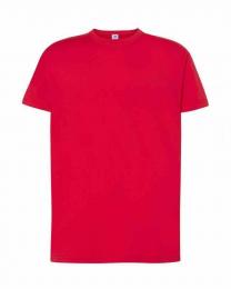 Męski t-shirt klasyczny JHK TSRA 150-Canary red