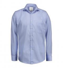 Męska koszula non iron SS Fine Twill California modern SS20-Light blue