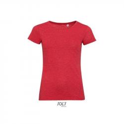 Damski t-shirt SOL'S MIXED WOMEN-Heather red